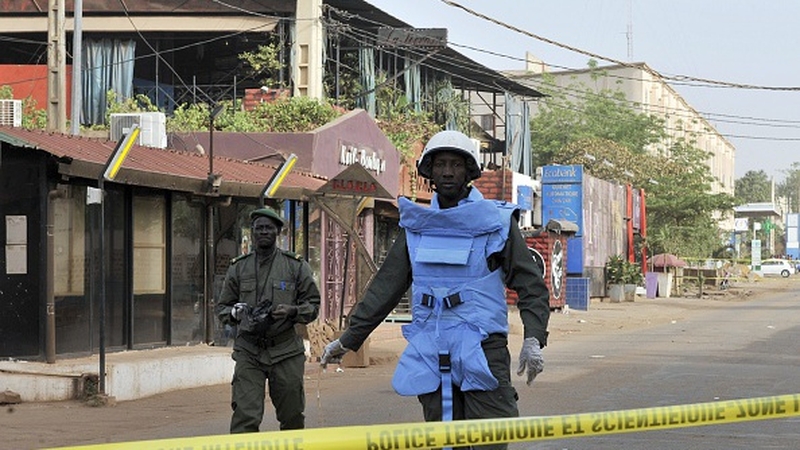 The assault comes after three people were killed in an attack on a nightclub yesterday