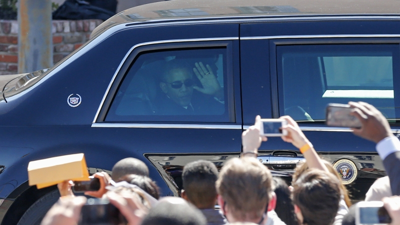 Barack Obama will walk across a bridge in the town where armed state troopers attacked unarmed protesters