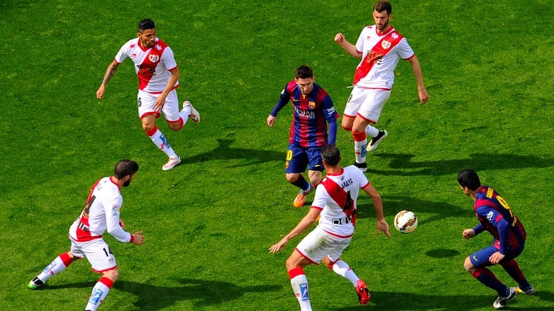 Lionel Messi scored his 32nd hat-trick for Barcelona, and his 24 in La Liga