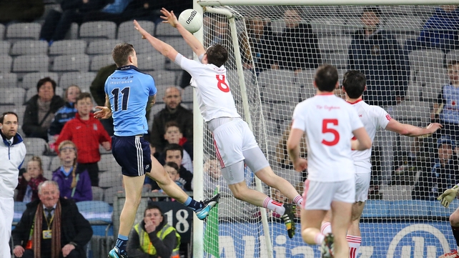 On Saturday evening, Dublin's Dean Rock scored a crucial goal in the final moments of the match against Tyrone