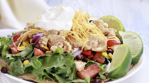 Chicken Tostadas