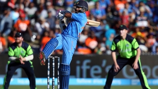 Shikhar Dhawan opened the batting for India and raced to 100 as the world champions eased to their 260 target