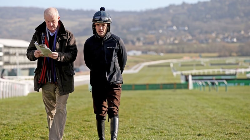 Willie Mullins and Ruby Walsh weren't exactly singing off the same hymn sheet with regard to Up For Review's jumping ability