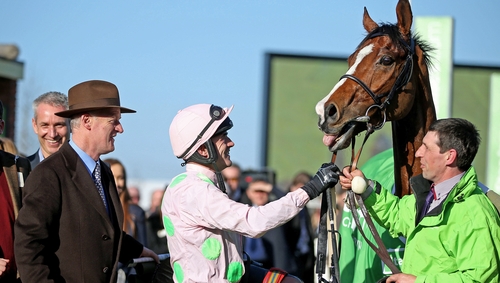 Willie Mullins and Ruby Walsh forged further clear in the trainers' and jockeys' championship after a successful day at Punchestown