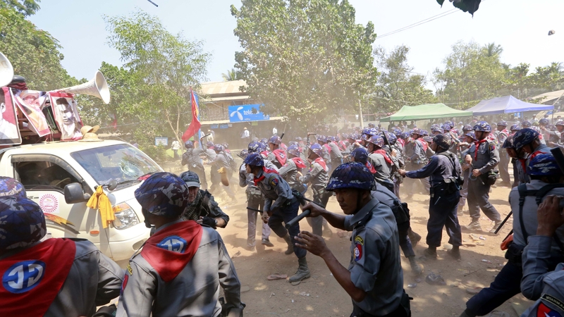 Students have protested against an education bill they say stifles academic independence