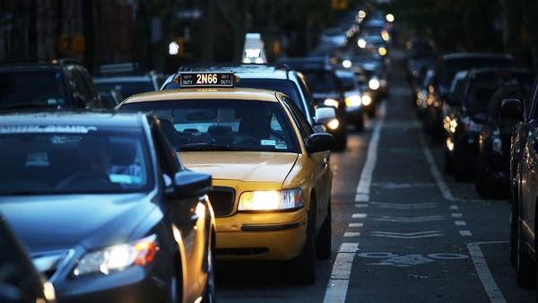 It is illegal to have an idle vehicle's engine running for more than three minutes in most parts of New York City