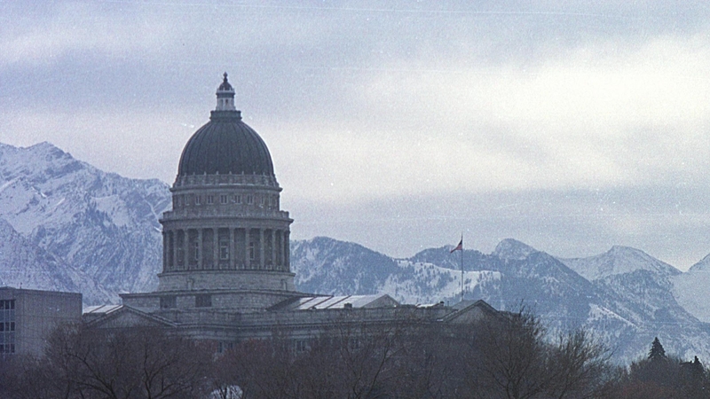 Utah's State Capitol in Salt Lake City, where politicians voted to bring back firing squads