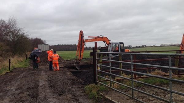 Photo shows a 2015 search being carried out for the remains of Joseph Lynskey