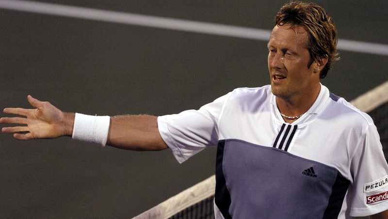 Jonas Bjorkman retired in 2008
