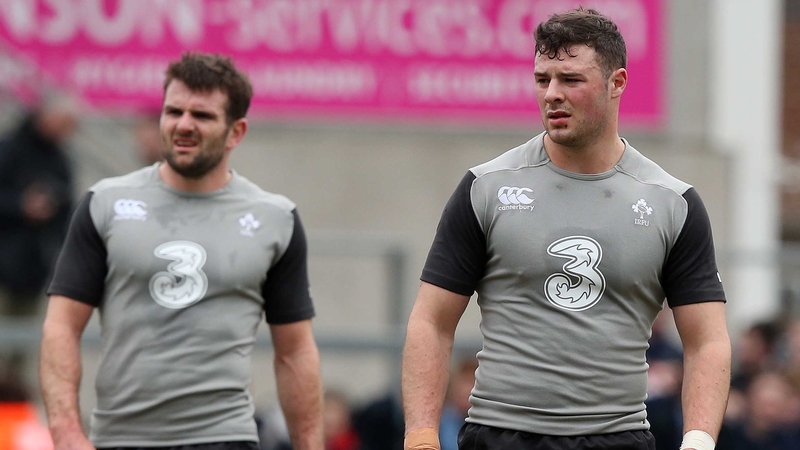 Jared Payne and Robbie Henshaw have had a productive partnership in the centre for Ireland so far
