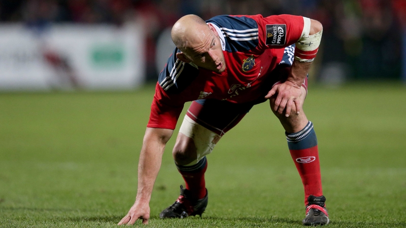 BJ Botha has signerd on for six more months at Munster