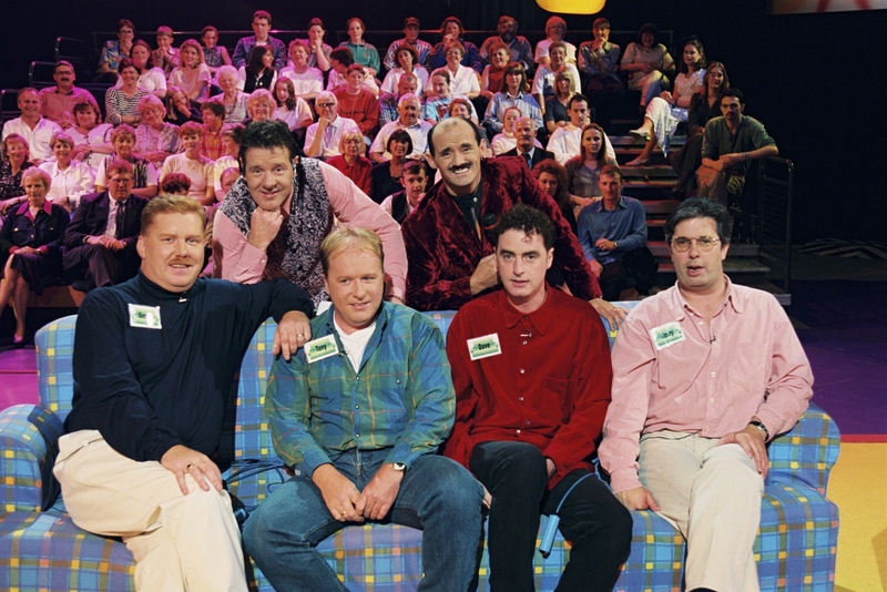 Simon Young, Tony Fenton, Dave Fanning and Gerry Ryan