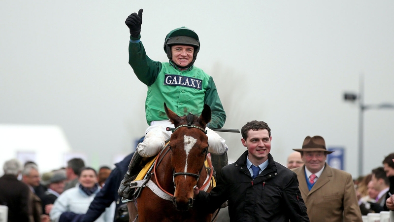 Barry Geraghty had to work hard to get Peace And Co in front at the line