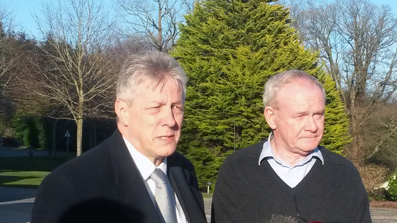 Peter Robinson and Martin McGuinness said some progress had been made