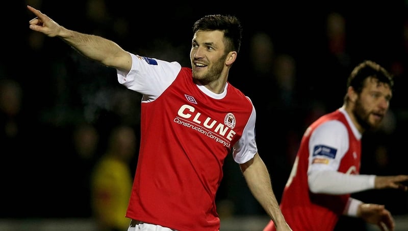 Killian Brennan opened the scoring for St Pat's from the penalty spot after only three minutes