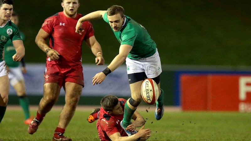 Ciaran Gaffney returns to Ireland U20 starting line up for clash with Wales