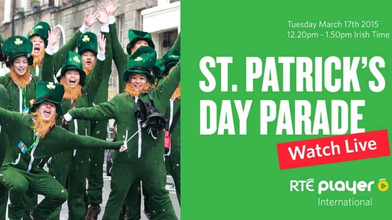 Stay connected with friends and family this St Patrick's Day with the RTÉ Player International