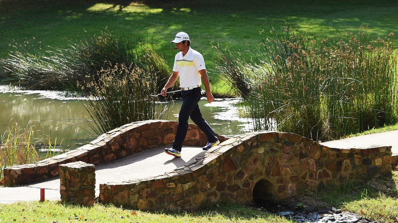Adrian Otaegui retains a share of the lead of the Tshwane Open