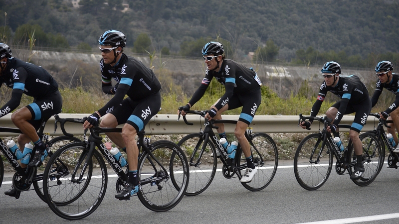 Australia's Richie Porte (left) won as Nicolas Roche (second left) finished 28th overall
