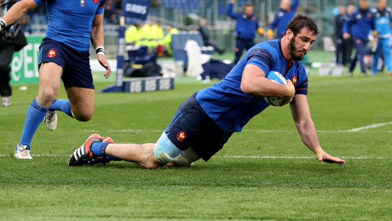 Yoann Maestri scored the first of two France tries