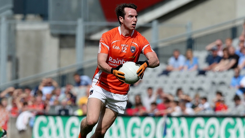 Tony Kernan scored a brace of goals for Armagh