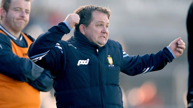 Davy Fitzgerald witnessed an exciting game of hurling