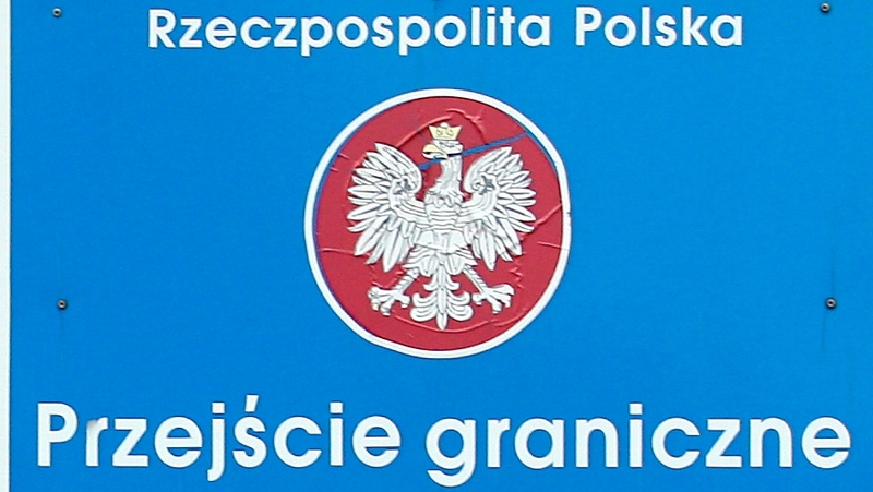 Poland's border guards detained the man