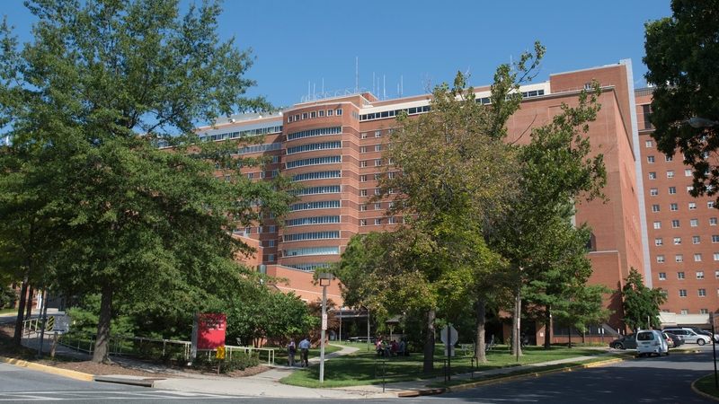 The patient was airlifted from Sierra Leone and was admitted to the National Institutes of Health Clinical Center in Maryland