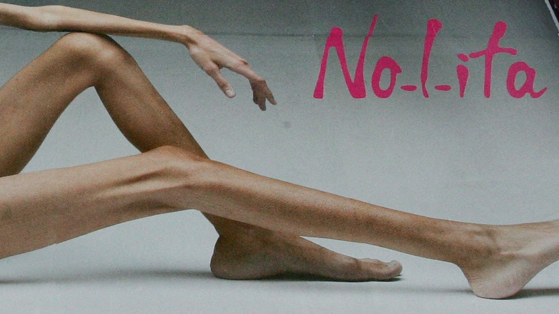 An Italian advertising campaign featuring an anorexia sufferer