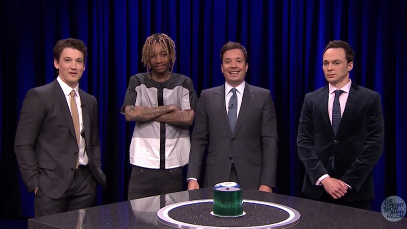 Miles Teller, Wiz Khalifa, Jimmy Fallon and Jim Parsons