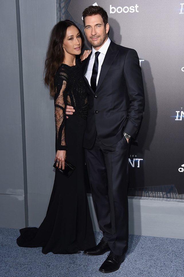 Maggie Q and Dylan McDermott