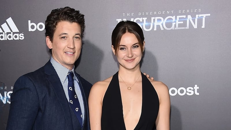 Miles Teller and Shailene Woodley