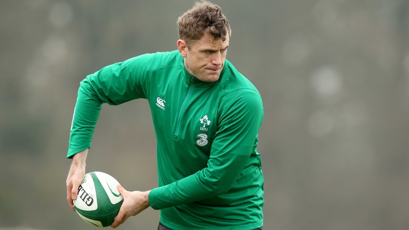 Jamie Heaslip in action at Carton House