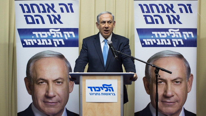 Benjamin Netanyahu's right-wing Likud party is neck-and-neck with the centre-left Zionist Union in Israel's election
