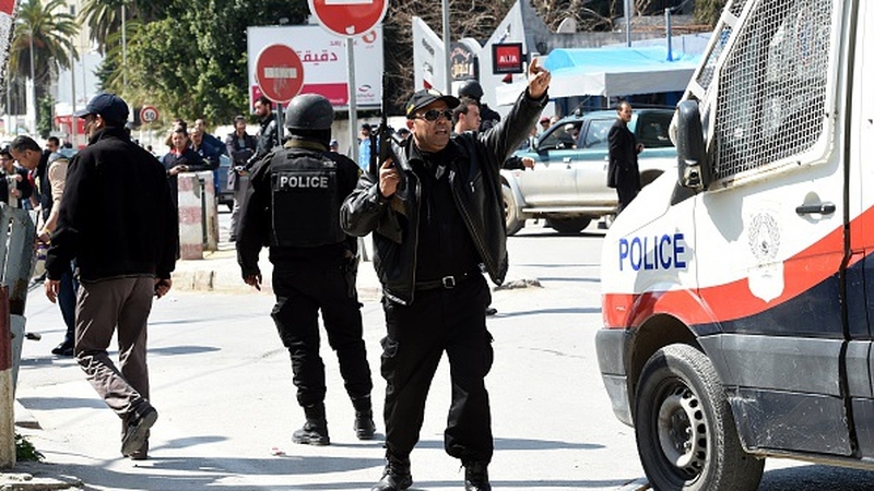 Tunisian security forces surrounded two militants holed up inside the Bardo Museum