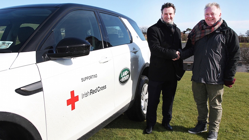 The partnership has already seen great success with the first Land Rover-funded water tower completed in November 2014
