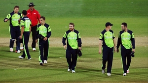 Ireland players leave the field in Adelaide after their World Cup campaign ended with a defeat to Pakistan