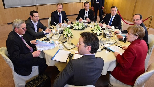 The three-hour meeting on the sidelines of an EU summit was requested by Alexis Tsipras
