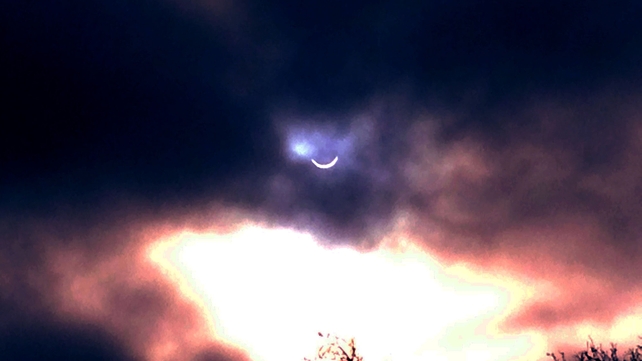 This was Aaron Kelly's view in Cootehill, Co Cavan