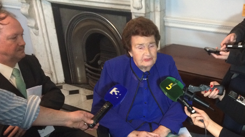 Maureen Haughey died at the Mater Hospital in Dublin following a short illness