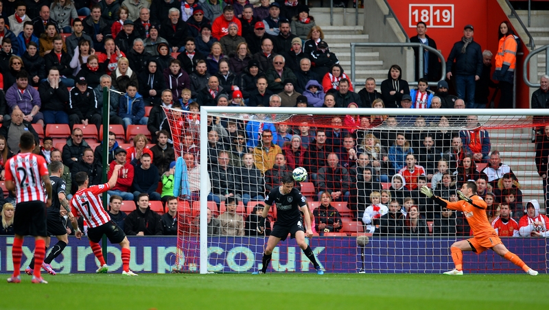 Shane Long (7) opened the scoring at St Mary's