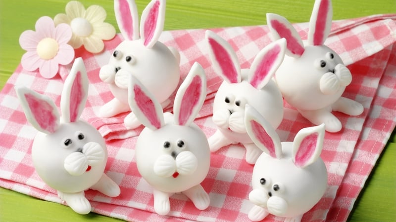 Easter Rabbit Red Velvet Truffles