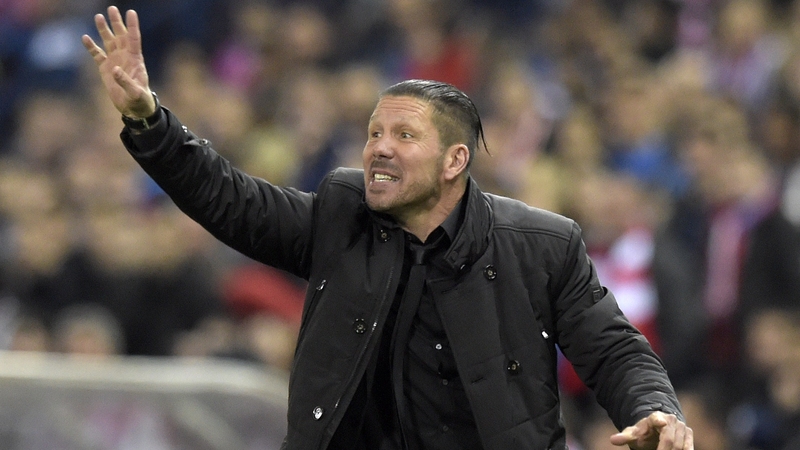 Former Argentina captain Diego Simeone led Atletico to their first league title in 18 years