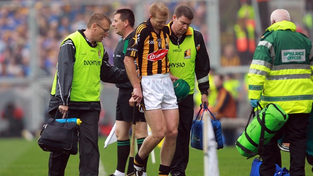 ... but his joy was short-lived, and he was forced off in that game after just 12 minutes