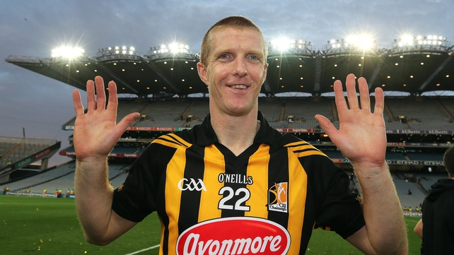 Henry Shefflin celebrates his 10th All-Ireland title in 2014