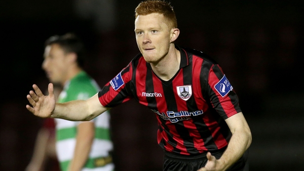 Gary Shaw was on the mark for Longford