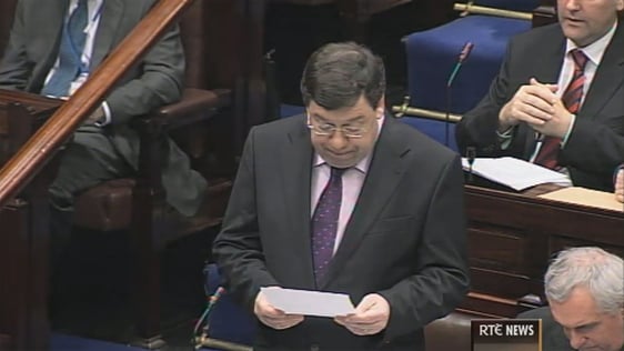 Brian Cowen Delivers His Third Budget