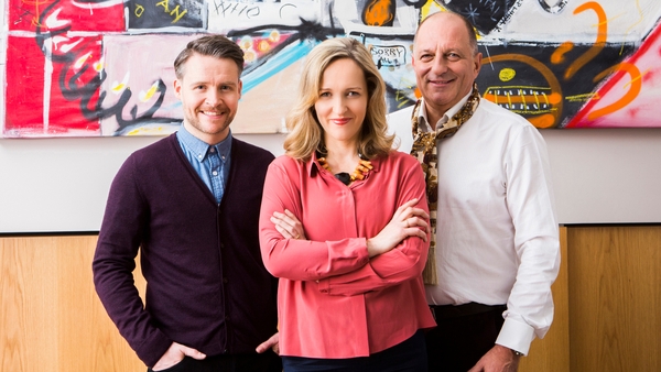 Declan O'Donnell, Helen James and Hugh Wallace