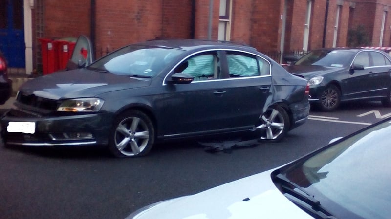 It is believed that the man was in the car when the shooting occured