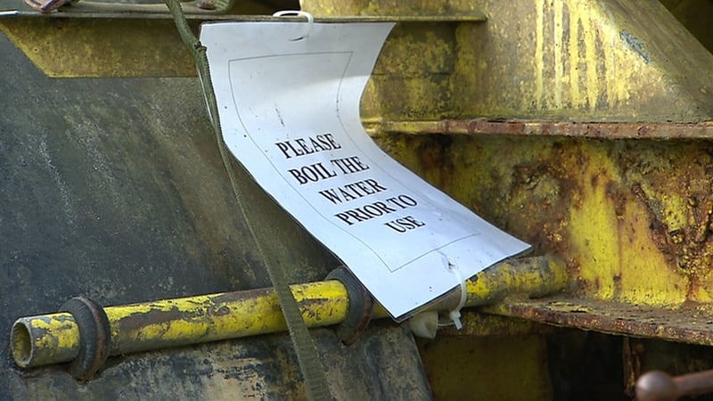Residents in around 75 homes in the Moyola Park estate have been told not to drink water from the public supply